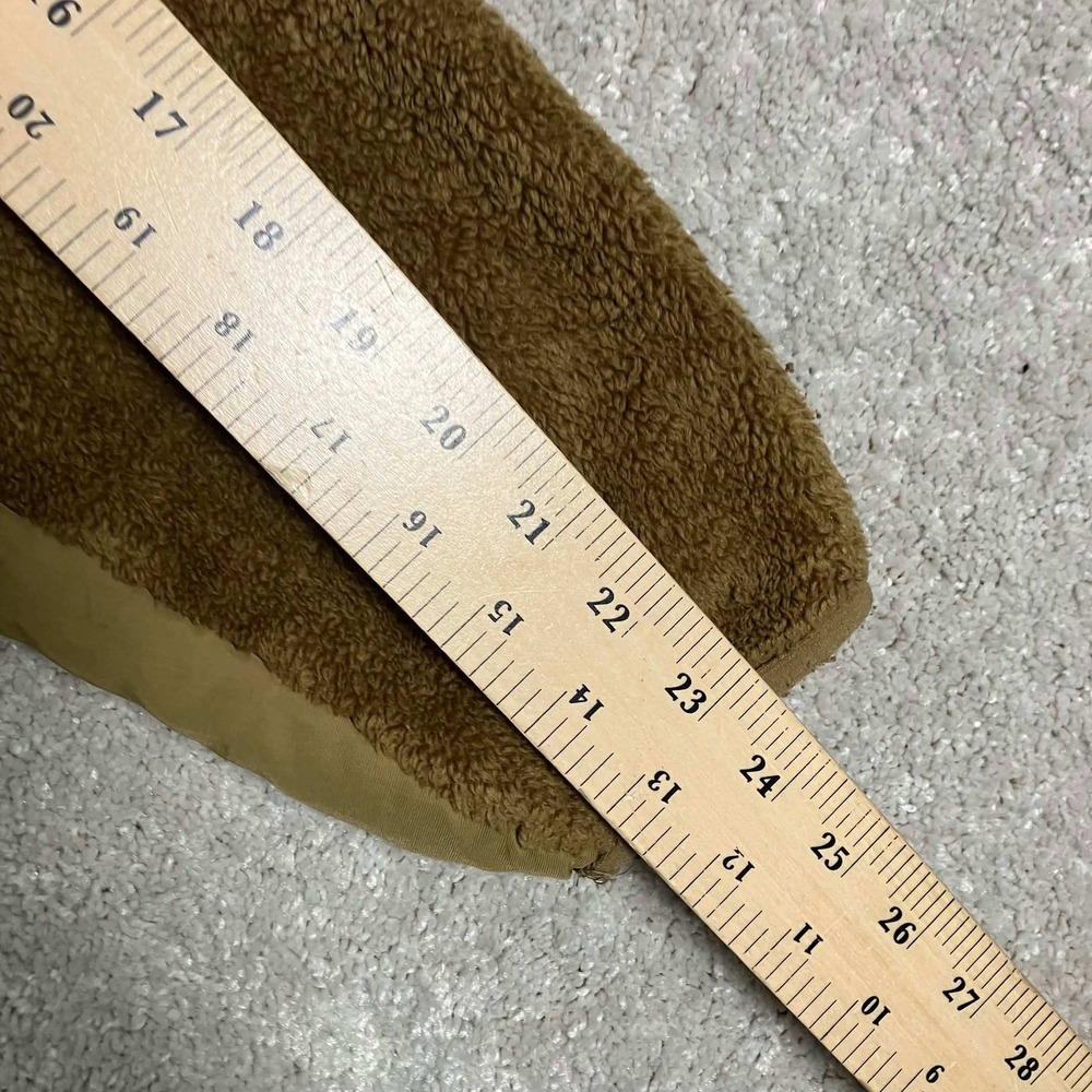 Rothco Jacket Mens Small Coyote Brown ECWCS Gen III Level 3 Fleece Full Zip - Picture 13 of 15